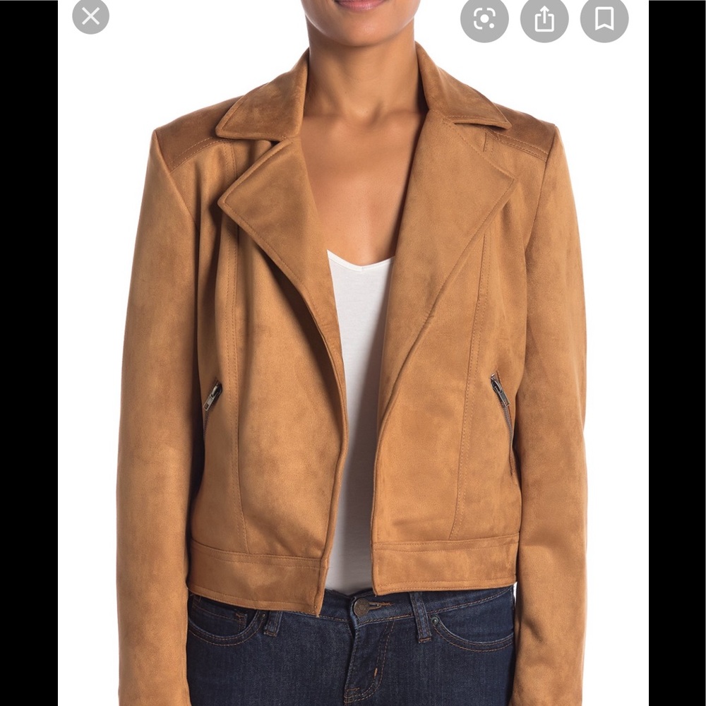 Philosophy Moto Suede jacket